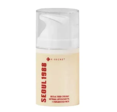 K-SECRET SEOUL 1988 Cream : Retinal Liposome 1% + Fermented Rice 50ml